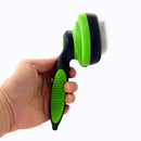 Pet Self Cleaning Slicker Brush ,Effectively Reduces Shedding,Professional Pet Grooming Brush For Small, Medium & Large Dogs, With Short to Long Hair