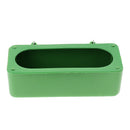 2 PCS,Bird Food Feeding Bowl Food Water Cup Holder for Parrot Macaw African Grey Budgie Parakeet Cockatiel Conure Finch