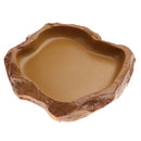 Reptile Food Water Dish Bearded Dragon, Gecko, Morio Meal Worm Feeder