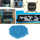 100pcs Auqarium Biochemical Balls Fish Pond Filter Fish Tank Filtration Blue