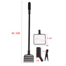 Aquarium 4 in1 Cleaning Tool Set Small Fish Tank Cleaner Clean Brush Black
