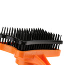 Pet Cat Dog Thick Long/Short Hair Brush Shedding Remover Grooming Rake Comb with Push Button-7.5x4.5x12.5cm