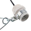 E27 150-Watt Brooder Clamp Lamp With Porcelain Socket 220-240V EU Plug