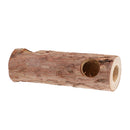 Wood Tunnel Tube Cave Hamster Mice Chinchilla Rat Rodent Hide Play Exercise Toy