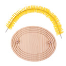 Pet Play Interactive Toy ,Cat Arch Massager Brush with Scratcher Board , Prevent Hairballs and Control Hair Shedding,Grooming Tools