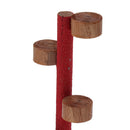Wood Perch Bird Platform Stand Playground Cage Accessories for Hamster Exercise Toy