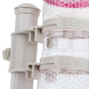 Pet Dog Standing Water Dispenser Automatic Lifting Feeding Bottle Food with Bowl Base Set