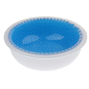 Pet Dog Cat Frosty Bowl Stays Water Food Cool and Fresh ABS Plastic Material