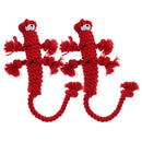 Rope Lizard Chew Toy For Cats, Kittens And Dogs, Puppies 100% Natural Cotton