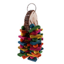 Pet Bird Cute Parrots Cage Hanging Toy Chew Toys