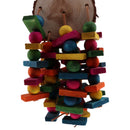 Pet Bird Cute Parrots Cage Hanging Toy Chew Toys