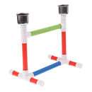 Wooden Bird Parrot Cockatoo Stand Climbing Game Frame Play Cage Perch Toy