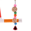 Parrot Hanging Swing Toy Biting For Parakeet, Finch,Cockatoo