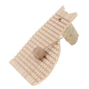 Wood Pet Cat Scratcher Board Great for Cat Playing and Scratching (1 Pack)