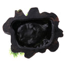 Plant Moss Decorative Resin Roack Bowl Food Water Dish Feeder Plate for Terrarium Reptile Tanks