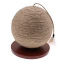 Cat Toy Ball Sisal Cat Scratching Pad Pet Kitten Playing Jumping Catch Toys