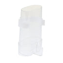 Clear Plastic Pet Bird Pigeon Parrot Finch Drinker Feeder Water Bottle