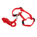 Small Pet Rabbit Harness Traction Rope Pet leash Harness Nylon Random Color Pet Supplies Outdoor