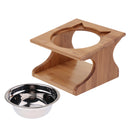 Nontoxic Pet Food Bowl Dog Cat Water Container Dish Water Dispenser