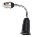 Bendable E27 to E27 Socket Extender Adapter Flexible Light Bulb Socket Converter