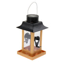 Birds Parrots Pigeon Lantern Style Bird Feeder 12x12x23cm With Lighting
