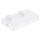 Aquarium Fish Tank Fish Food Feeding Ring Feeder Dispenser With Suction Cup 23x10.5x4cm