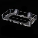 Aquarium Fish Tank Fish Food Feeding Ring Feeder Dispenser With Suction Cup 23x10.5x4cm