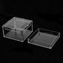 Ventilated Design-Durable Acrylic Clear Pet Reptiles Worm Box Breeding Tanks Container