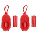 Cute Pet Dog Poop Bags With Garbage Case Dispenser Carrier Waste Bag Set