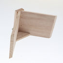 Pyramid Shape Wooden Bird Perch Stand for Cage for Dove Pigeon Stand Frame Grill Dwelling