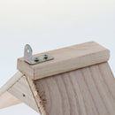 Pyramid Shape Wooden Bird Perch Stand for Cage for Dove Pigeon Stand Frame Grill Dwelling