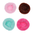 2 pcs Hamster Hedgehog Bed Round Warm Sleep Mat Pad Small Animals Accessories