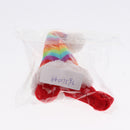 Christmas Bunny Santa Rainbow Hat Outward Cotton Cap for Little Pet Festival