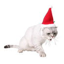 Adjustable Pet Dog Puppy Cat Red Christmas Santa Hat for Pets Winter Party Clothes Xmas Costume Dress Up