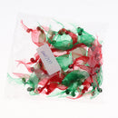 Pet Dog Puppy Cat Red Green Christmas Collar Round Circle Necklaces for Pets Party Clothes Xmas Costume Dress Up