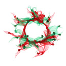 Pet Dog Puppy Cat Red Green Christmas Collar Round Circle Necklaces for Pets Party Clothes Xmas Costume Dress Up