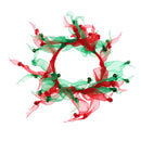 Pet Dog Puppy Cat Red Green Christmas Collar Round Circle Necklaces for Pets Party Clothes Xmas Costume Dress Up