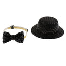 Cute, Adorable, Sweet, Special Hat Elastic Bow Tie Bowknot For Pet Dog & Cat