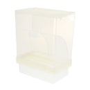 Parrot Budgie, Cockatiel, Small to Middle Birds Anti-Splash Seed Feeder Box