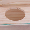 Wooden Pet Hamster Small Animals Bathroom Bath Sand Room Sauna Toilet