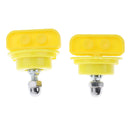 2 Pieces Hamster Chinchilla Mouse Running Wheel Revolving Shaft Accessories