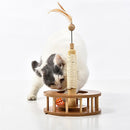 Interactive Pet Scratching Board Post Toy With Ball Feather Pet Supplies - Love Your Cat and Protect Your Sofa Couch