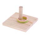 Pet Bird Sports Game Rings Toy Middle Parrot Chewing Beak Gym Toy Smart Training