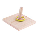 Pet Bird Sports Game Rings Toy Middle Parrot Chewing Beak Gym Toy Smart Training