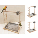 Bird Parrot Playstand Playground Perch Gym Training Stand Bird Toys for Cockatoo Conure Lovebirds Finch