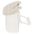 No Mess Split Bird Feeder - Seed Food Feeding Container with Perch Cage Accessories