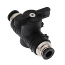 Aquarium CO2 Regulator Reactor Diffuser Generator Manual Switch Valve