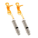 2 pcs Dog Pet Training Whistle Stop Barking Adjustable Training Tool Silent Bark Control for Dogs