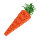 Carrot Shaped Chewing Toy For Rabbit, Hamster, Guinea Pig Make Teeth Healthy