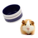 Ceramic Prevent Tipping Moving Chewing Food Dish Bowl for Rodents Gerbil
